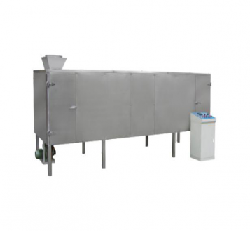 Three layer gas heating oven